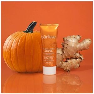 PURLISSE PUMPKIN +GINGER DETOXIFYING CHARCOAL MASK